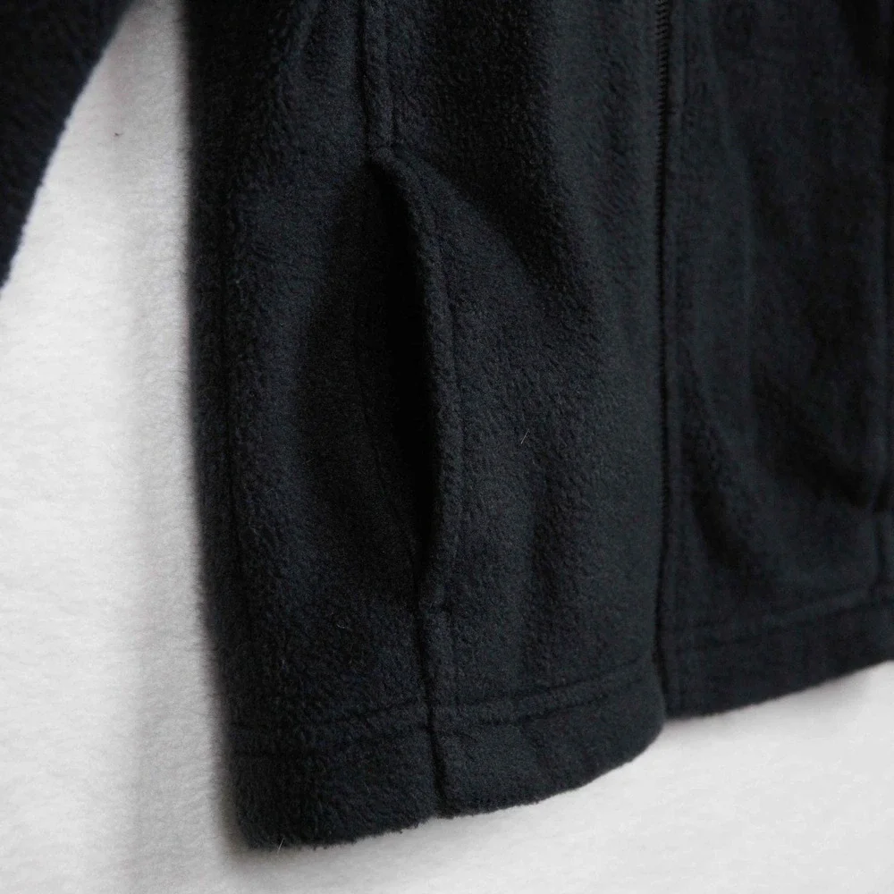 COLUMBIA Fleece Jacket Full Zip Black Unisex Toddler Kids Sz 3T‎
